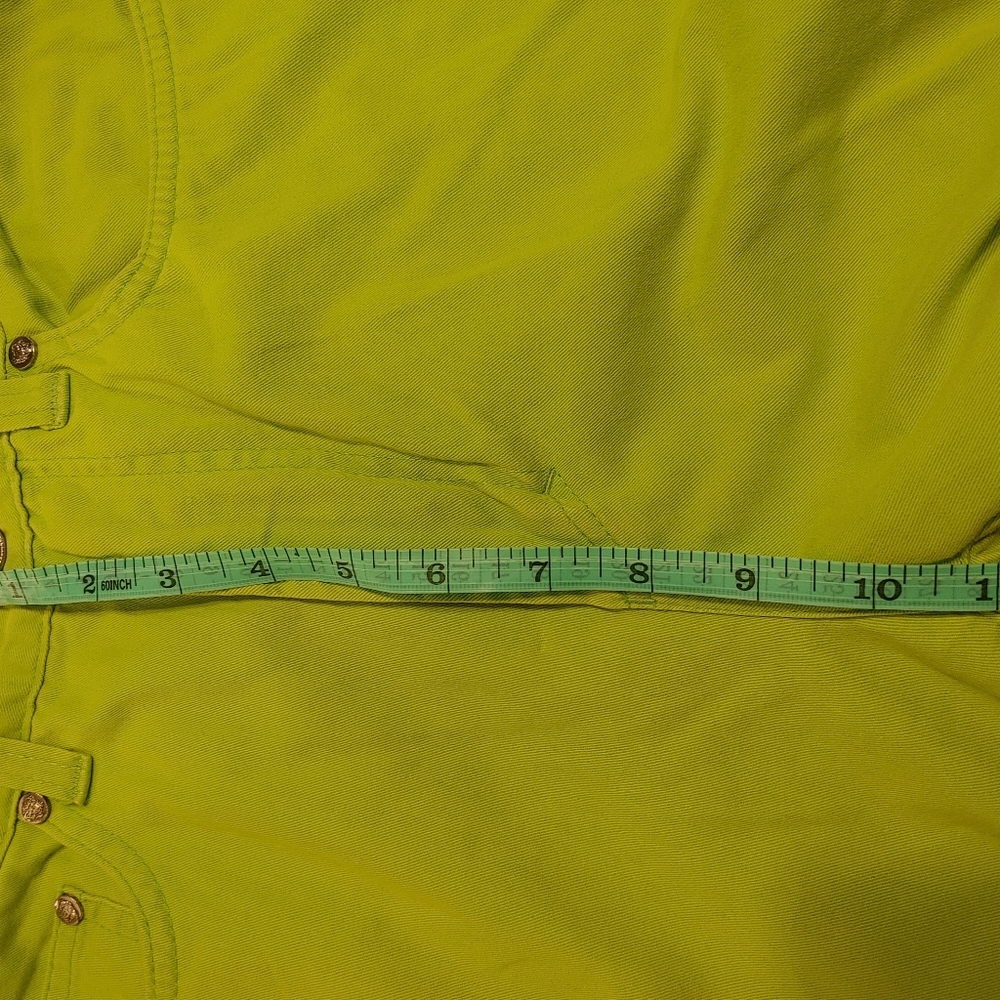 Versace Vibrant Lime Trousers - Picture 13 of 13
